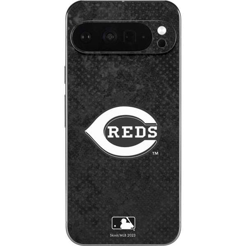 MLB Cincinnati Reds Dark Wash Pixel 9 Pro XL Skin